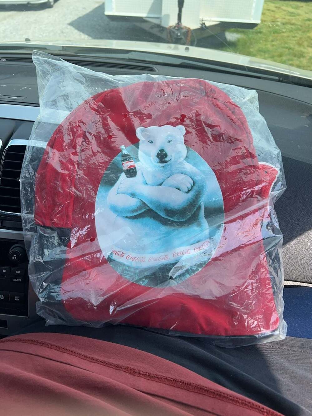 Vintage 1996 Coca-Cola Polar Bear Backpack New With Tags